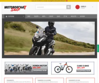 Motoboechat.com(BOECHAT STORE) Screenshot