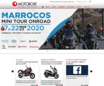 Motoboxe.pt(Motos e Acessórios Honda) Screenshot
