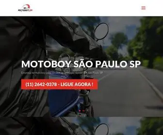 Motoboy.br.com(Motoboy São Paulo Empresa de Motoboy SP) Screenshot