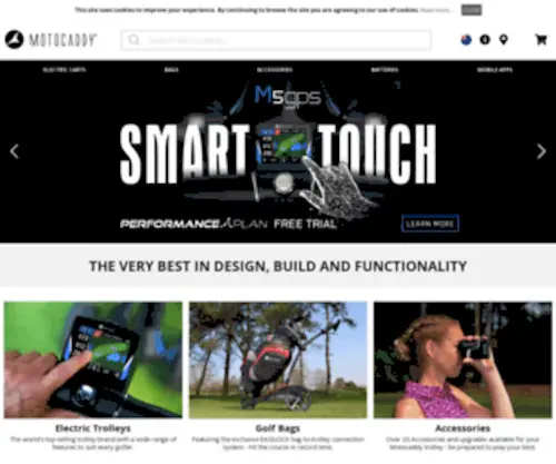 Motocaddy.co.nz(Motocaddy New Zealand) Screenshot