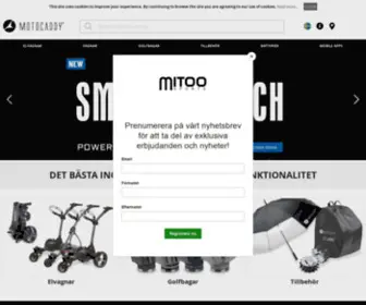 Motocaddygolf.se(Motocaddygolf) Screenshot