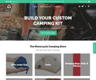 Motocampnerd.com(Moto Camp Nerd) Screenshot