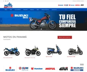 Motocaribe.net(Venta de motos suzuki y repuestos en panamá) Screenshot