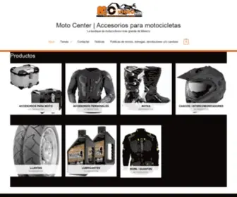 Motocenter.com.mx(La boutique de motociclismo m) Screenshot