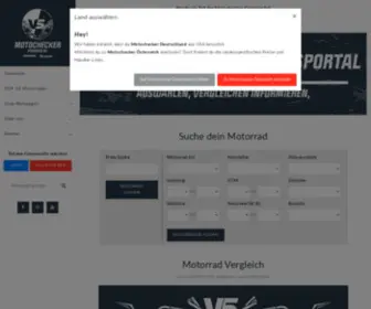 Motochecker.de(Motorrad Vergleich) Screenshot