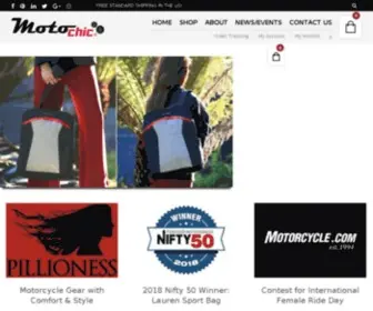 MotochicGear.com(MotoChic Gear) Screenshot