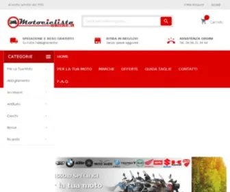 Motociclistaonline.it(Accessori moto e scooter) Screenshot