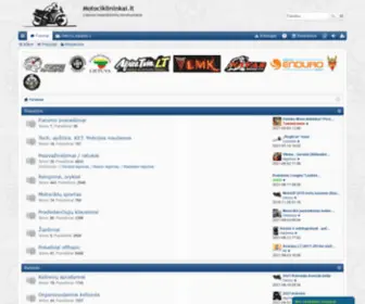 Motociklininkai.lt(Forumas) Screenshot