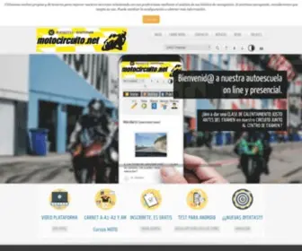Motocircuito.net(Carnet de moto motocircuito) Screenshot