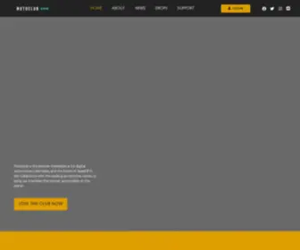 Motoclub.io(Homepage) Screenshot
