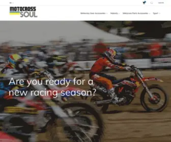Motocross-Soul.com(Abbigliamento motocross e abbigliamento MTB) Screenshot