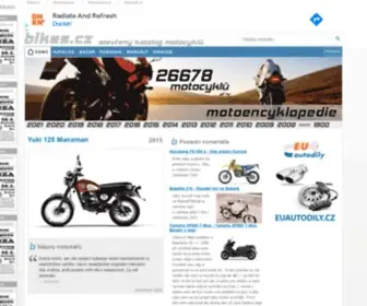 Motocyklroku.cz(Otevřený katalog motocyklů 2021) Screenshot