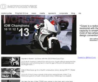 Motoczysz.com(Motocycles Reviews & Buyer's Guide) Screenshot