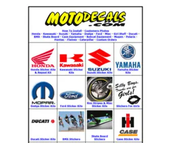 Motodecals.com(Sticker Kits) Screenshot