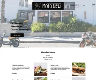 Motodeli.com(Moto Deli) Screenshot