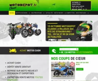 Motodepot.fr(Moto depot) Screenshot