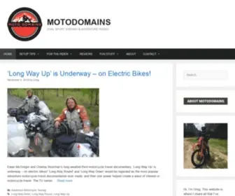 MotoDomains.com(Dual Sport) Screenshot