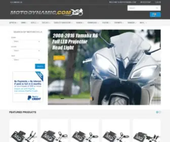 Motodynamic.com(LED Tail Lights) Screenshot