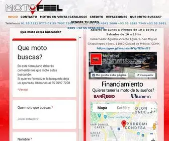 Motofeel.com(Como vendo mi moto) Screenshot