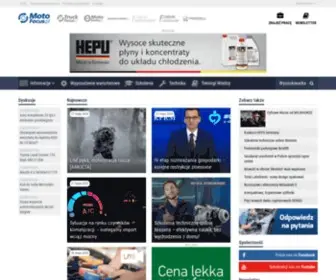 Motofocus.eu(Portal dla profesjonalistów branży motoryzacyjnej) Screenshot