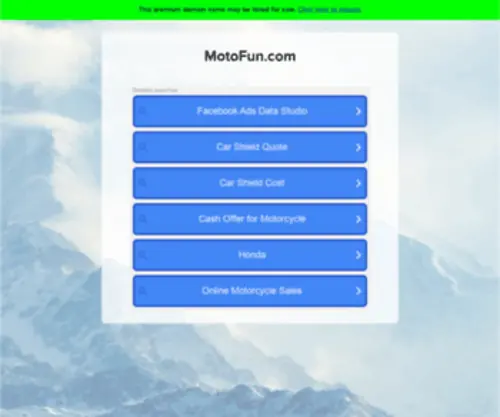 Motofun.com(Motofun) Screenshot