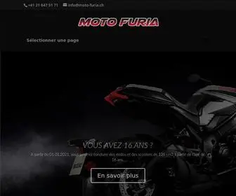 Motofuria.ch(Concessionnaire Motos Multimarques) Screenshot