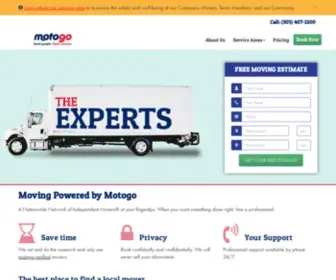 Motogo.com(Professional Moving Services) Screenshot