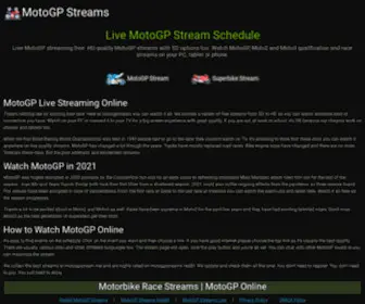 Motogpstream.me(MotoGP Streams) Screenshot