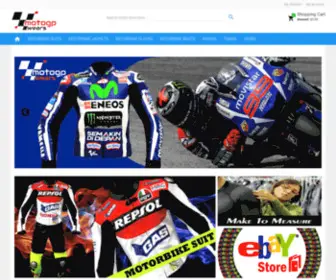 Motogpwears.com(MotoGp Wears) Screenshot