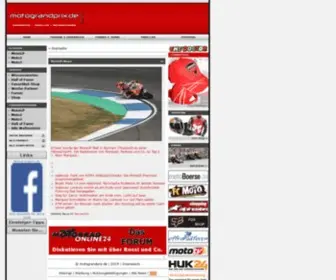 Motograndprix.de(Domain im Kundenauftrag registriert) Screenshot