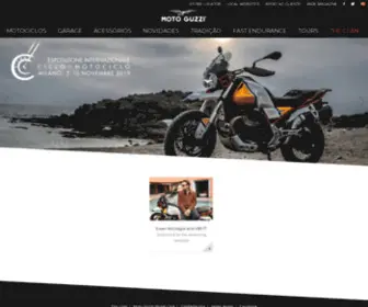 Motoguzziportugal.pt(Moto Guzzi) Screenshot