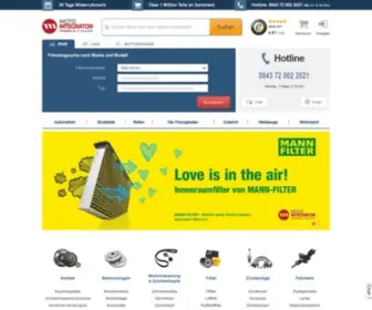 Motointegrator.at(Autoteile & KFZ Ersatzteile online kaufen) Screenshot