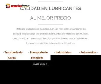 Motolinelubricantes.com(Motolinelubricantes) Screenshot