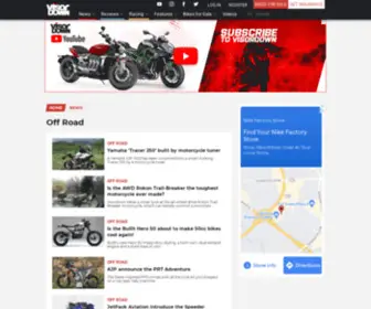 Motomagazine.co.uk(Motocross News) Screenshot