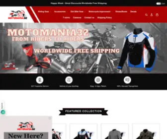 Motomania32.com(Motomania 32) Screenshot