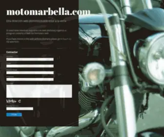 Motomarbella.com(Parking) Screenshot