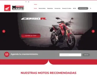 Motomarket.com.co(Distribuidor Honda) Screenshot