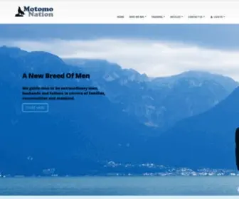 Motomomen.com(An Organization of Honorable Men serving Men and Society. Our purpose) Screenshot