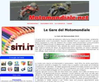 Motomondiale.net(Le Gare del Motomondiale) Screenshot