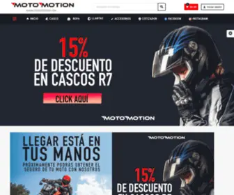 Motomotion.mx(Equipo de motociclismo) Screenshot