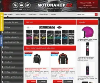 Motonakup.cz(Náhradní díly na motorky) Screenshot
