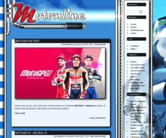 Motonline-France.com(Motonline France) Screenshot