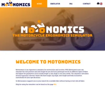 Motonomics.com(Home) Screenshot