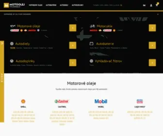 Motoolej.eu(Motorové) Screenshot