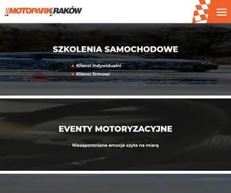 Motoparkkrakow.pl(Moto Park Kraków) Screenshot