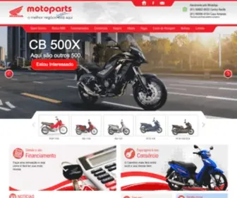 Motopartshonda.com.br(Motoparts) Screenshot