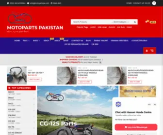 Motopartspk.com(MOTOPARTS PAKISTAN) Screenshot