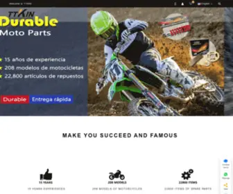 Motopartsttkin.com(Motorcycle Spare Parts Supplier) Screenshot