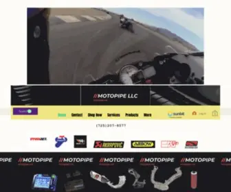 Motopipe.net(Motorcycle Performance Exhaust) Screenshot