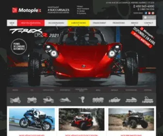 Motoplexmirabel.ca(Motoplex Mirabel) Screenshot